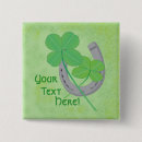 Suche nach viel glück buttons Hufeisen