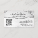 Recherche de gris gris argenté cartes visite Monogramme