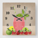 Suche nach erdbeeren wanduhren Vintag