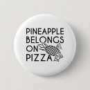 Recherche de ananas drôle badges Nourriture