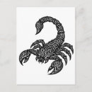 Recherche de symbole scorpion cartes postales Horoscope