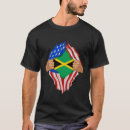 Recherche de drapeau jamaïcain tshirts Origine jamaïcaine
