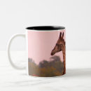 Recherche de girafe rose tasses Faune