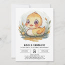 Recherche de canard mignon invitations Garçon