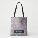 Recherche de coeur de rayure sacs Motif
