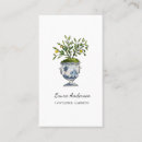 Recherche de jardinier cartes visite Fleuriste