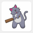 Recherche de souris de chat autocollants Enfants