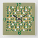 Recherche de club golf horloges Pièce en t