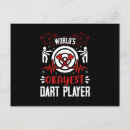 Suche nach darter postkarten Dartspieler