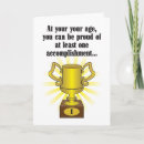 Recherche de trophée vœux cartes Humour