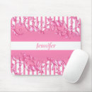 Recherche de rayure florale tapis souris Pour elle
