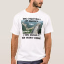 Suche nach chinesische mauer tshirts Wand