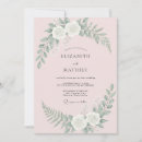 Suche nach rosa rosenhochzeit einladungen Botanisch