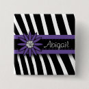 Recherche de modèle floral badges Girly