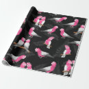 Recherche de oiseau rose papier cadeau Motif