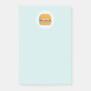 Suche nach hamburger post it Junkfood
