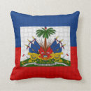 Suche nach haiti kissen Flagge