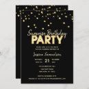 Suche nach surprise birthday einladungen Gold