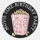 Suche nach popcorn party aufkleber Film