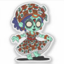 Suche nach niedlicher zombie aufkleber Horror