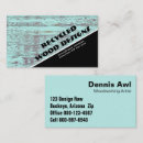 Recherche de woodworker cartes visite Construction