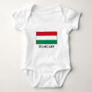 Recherche de hongrois bébé vêtements Drapeau