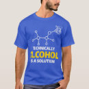 Suche nach bier ist eine lösung tshirts Chemiker
