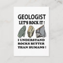 Recherche de géologue cartes visite Géologie
