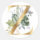 Recherche de z lettre autocollants Floral