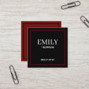 Recherche de rouge blanc cartes visite Minimum