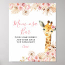 Suche nach baby giraffe poster Für sie
