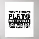 Suche nach volleyballspieler poster Beachvolleyball