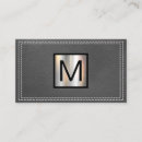 Recherche de pointu cartes visite Monogramme