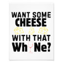 Suche nach wein und käse poster Trinken