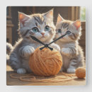 Recherche de chaton horloges Animaux