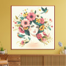 Recherche de chant impressions sur toile Fleurs