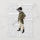 Recherche de blaireau cartes postales Cavalier