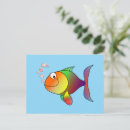 Suche nach bunter cartoon postkarten Fisch