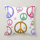 Suche nach friedenszeichen kissen Blau