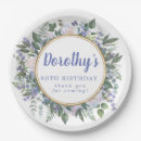 Recherche de fleurs blanches assiettes en papier Été