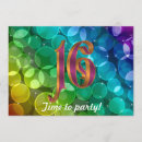 Recherche de 16ème anniversaire invitations Fille