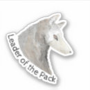 Recherche de wolf pack autocollants Loup gris