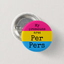 Recherche de pronoms badges Typographie