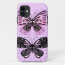 Recherche de papillon abstrait iphone coques Violet