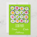 Suche nach sushi party einladungen Japanisches essen