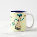 Recherche de peintre tasses Bande dessinée