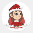 Suche nach braunes haar aufkleber Girl