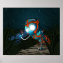Suche nach niedlicher roboter poster Glücklich