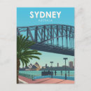 Suche nach vintage sydney postkarten Hafen von sydney