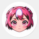 Recherche de animé autocollants Fille